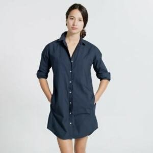 Everlane Long Sleeve Button Down Shirt Dress